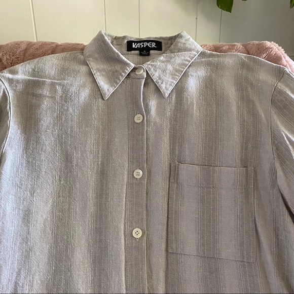 Button Down Blouse - Picture 2 of 10